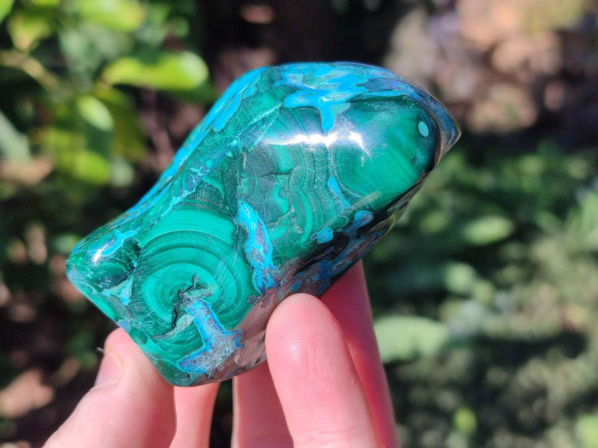 Polished Malacolla Free Forms x 6 From Kulukuluku, Congo - Toprock Gemstones and Minerals 