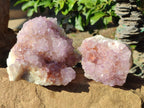 Natural Spirit Amethyst Clusters x 3 From Boekenhouthoek, South Africa - Toprock Gemstones and Minerals 