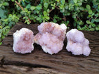Natural Spirit Amethyst Clusters x 3 From Boekenhouthoek, South Africa - Toprock Gemstones and Minerals 