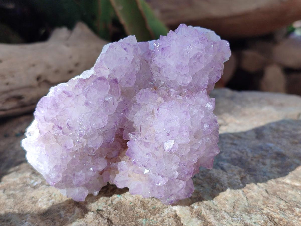 Natural Spirit Amethyst Clusters x 3 From Boekenhouthoek, South Africa - Toprock Gemstones and Minerals 