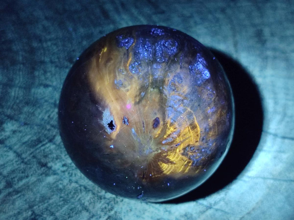 Polished Dadoxylon Petrified Wood Spheres x 4 From Gokwe, Zimbabwe - Toprock Gemstones and Minerals 