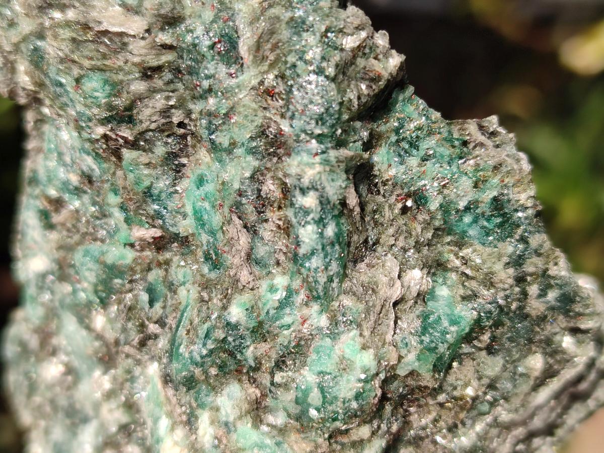 Natural Emerald Mica 'Mutokolite' Cobbed Specimens x 6 From Mutoko, Zimbabwe - Toprock Gemstones and Minerals 