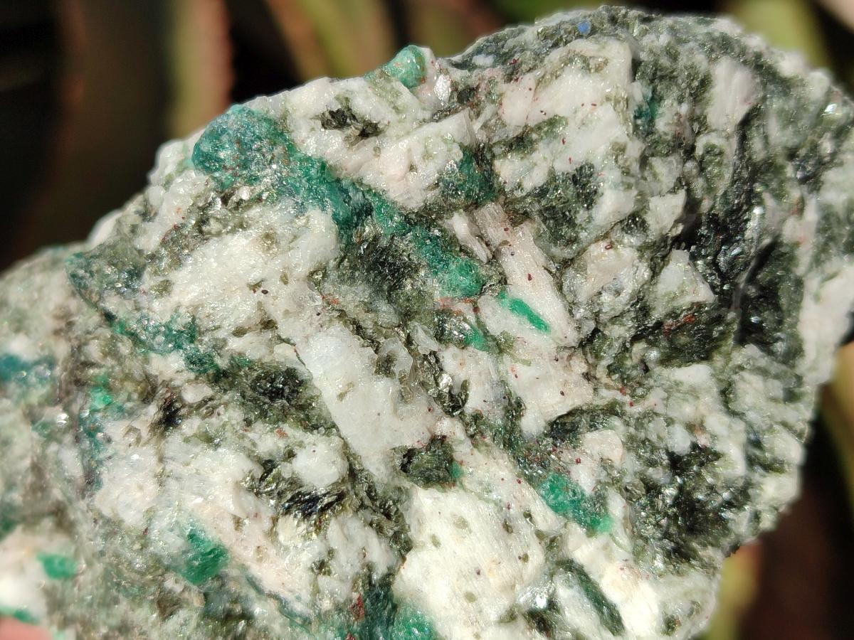 Natural Emerald Mica 'Mutokolite' Cobbed Specimens x 6 From Mutoko, Zimbabwe - Toprock Gemstones and Minerals 