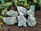 Natural Emerald Mica 'Mutokolite' Cobbed Specimens x 6 From Mutoko, Zimbabwe - Toprock Gemstones and Minerals 