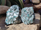 Natural Emerald Mica 'Mutokolite' Cobbed Specimens x 6 From Mutoko, Zimbabwe - Toprock Gemstones and Minerals 