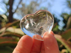 Polished Mini Rock Crystal and Girasol Hearts x 35 From Amoron’i Mania, Madagascar - Toprock Gemstones and Minerals 