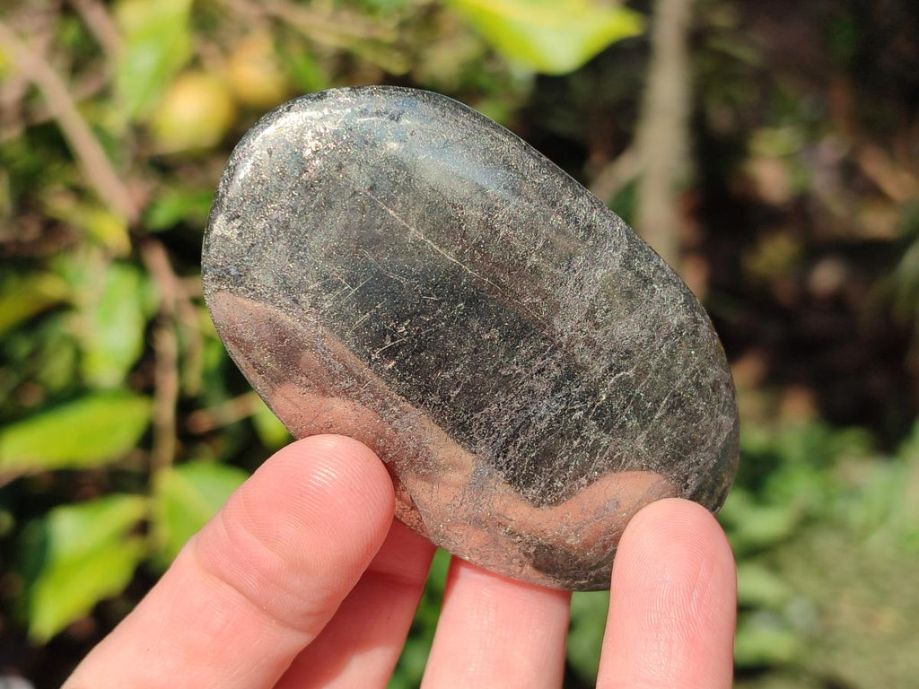 Polished Basalt Pharaoh Stone Free Forms x 12 From Iron Duke Mine, Zimbabwe - Toprock Gemstones and Minerals 