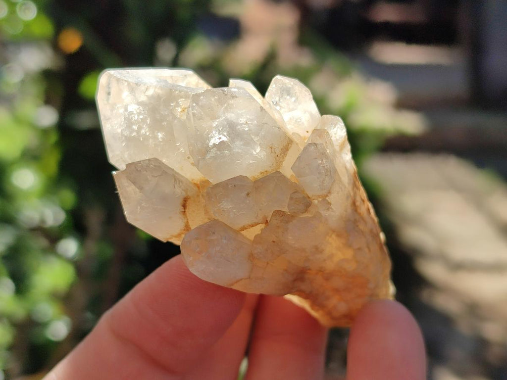 Natural Cascading "Anananas" Pineapple Quartz Crystals x 35 From Antsirabe, Madagascar - Toprock Gemstones and Minerals 