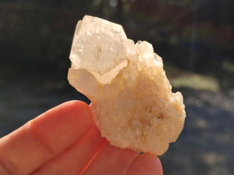 Natural Cascading "Anananas" Pineapple Quartz Crystals x 35 From Antsirabe, Madagascar - Toprock Gemstones and Minerals 