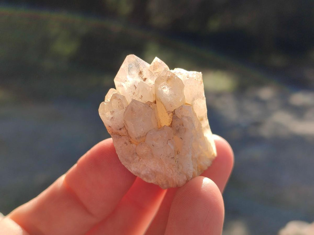 Natural Cascading "Anananas" Pineapple Quartz Crystals x 35 From Antsirabe, Madagascar - Toprock Gemstones and Minerals 
