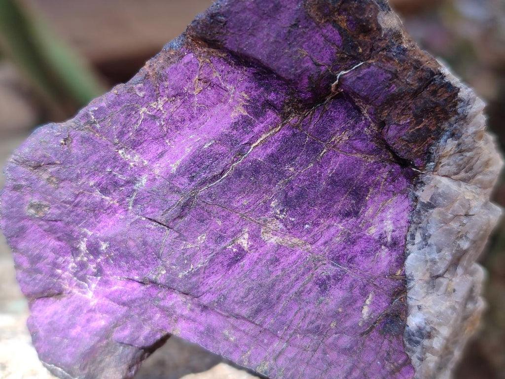 Natural Metallic Cobbed Purpurite Specimens x 12 From Erongo, Namibia - Toprock Gemstones and Minerals 