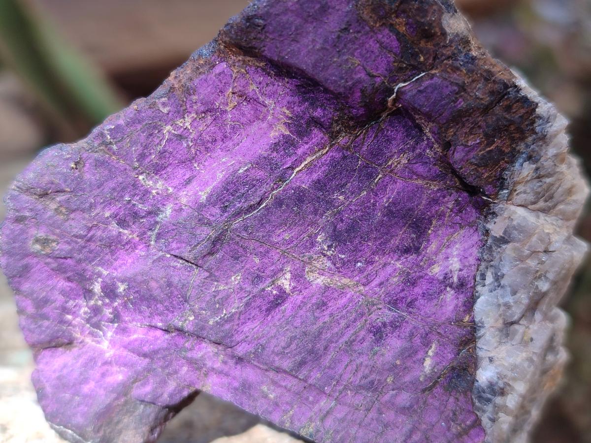 Natural Metallic Cobbed Purpurite Specimens x 12 From Erongo, Namibia - Toprock Gemstones and Minerals 