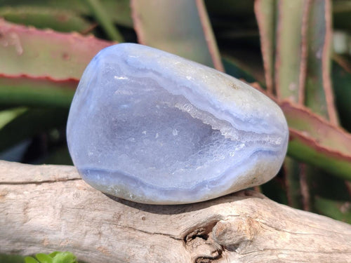 Polished Blue Lace Agate Free Forms x 12 From Nsanje, Malawi - Toprock Gemstones and Minerals 
