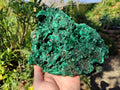 Natural Large Silky Malachite Specimen x 1 From Kasompe, Congo - Toprock Gemstones and Minerals 