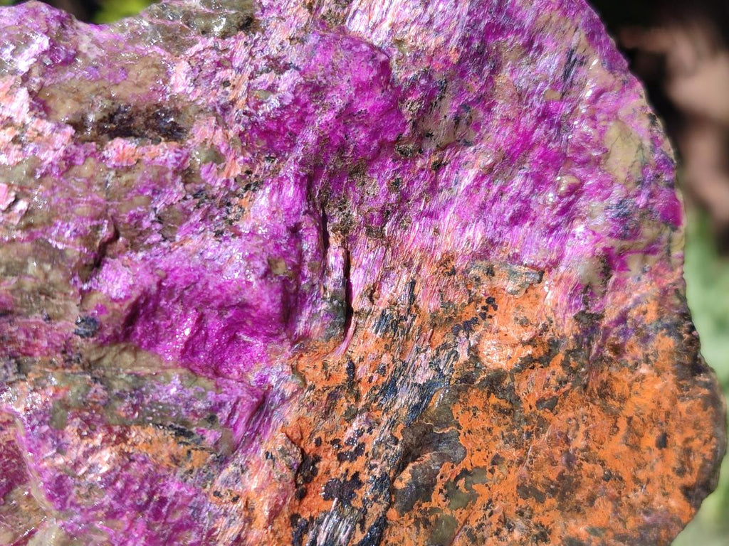 Natural Cobbed Stichtite Specimens x 3 From Barberton, South Africa - Toprock Gemstones and Minerals 