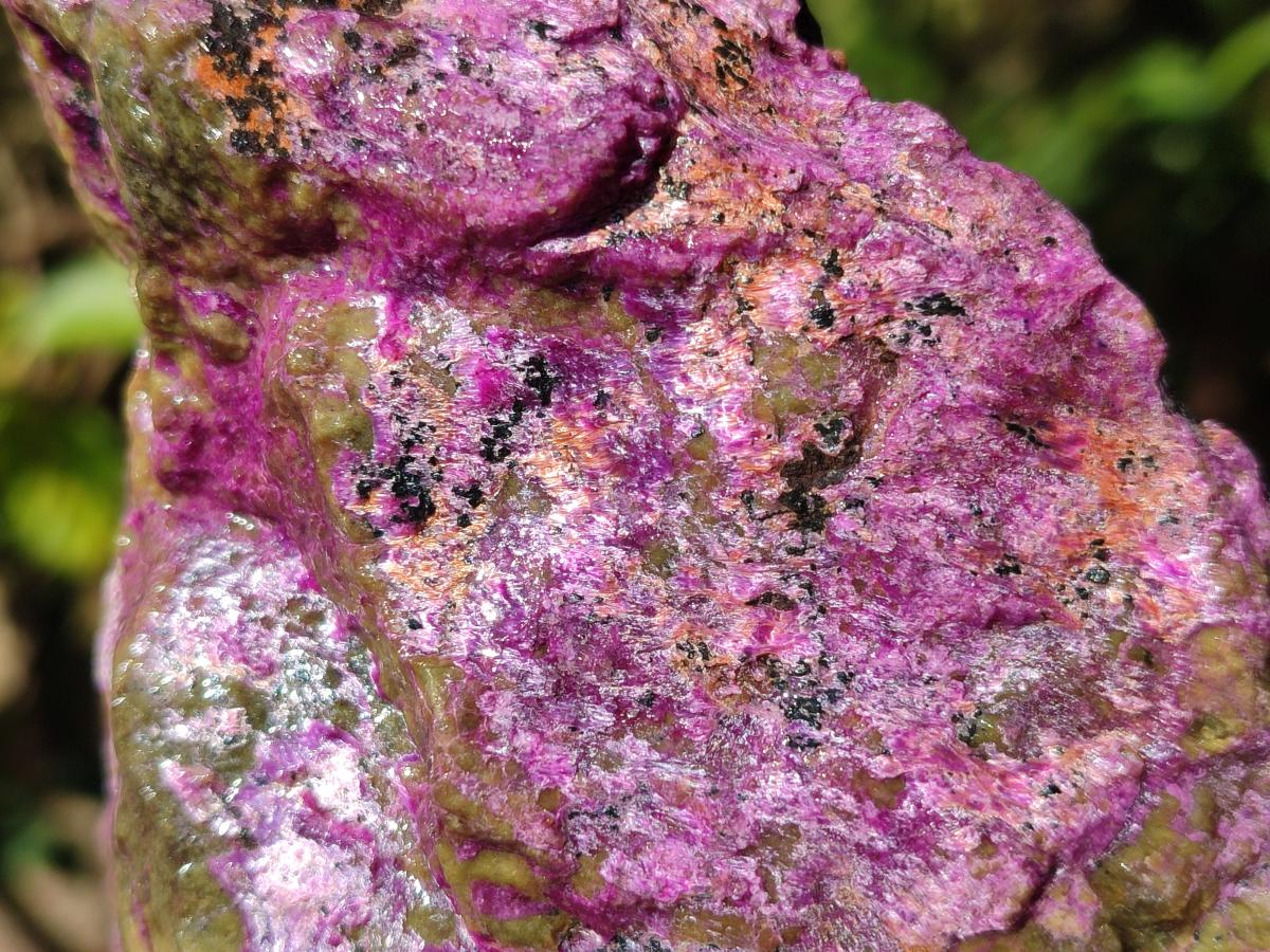 Natural Cobbed Stichtite Specimens x 3 From Barberton, South Africa - Toprock Gemstones and Minerals 