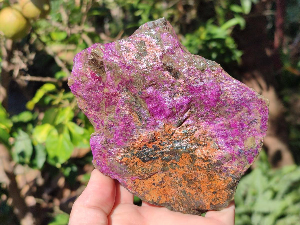 Natural Cobbed Stichtite Specimens x 3 From Barberton, South Africa - Toprock Gemstones and Minerals 