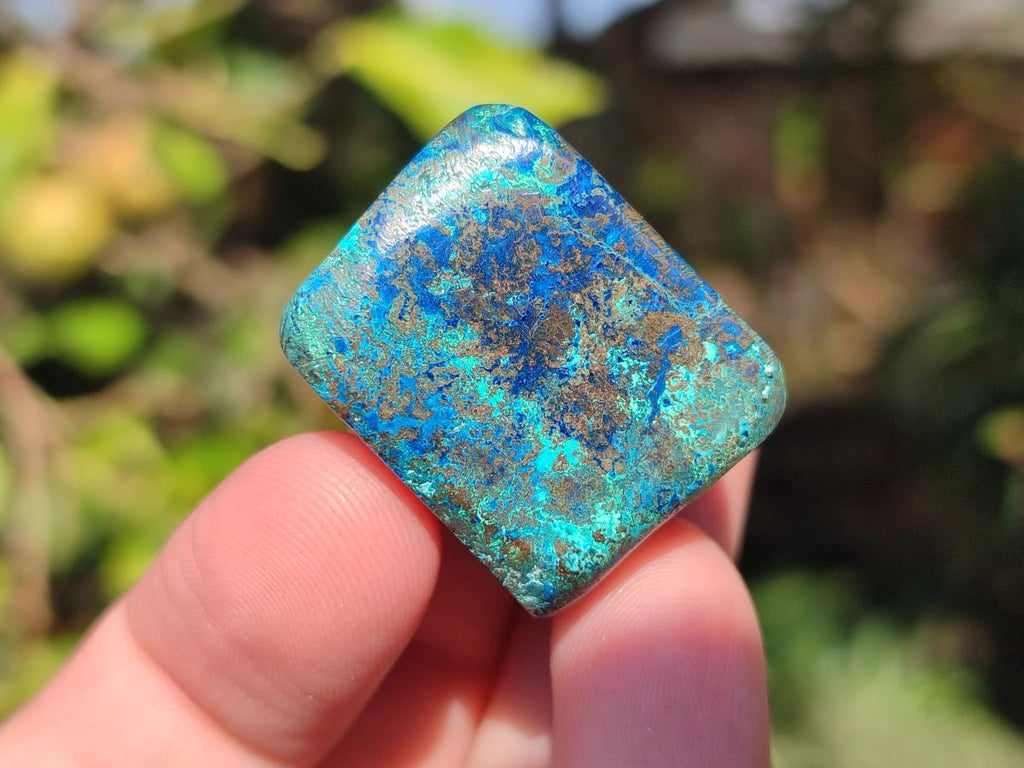 Polished Shattuckite Free Forms x 35 From Congo - Toprock Gemstones and Minerals 