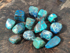 Polished Shattuckite Free Forms x 35 From Congo - Toprock Gemstones and Minerals 
