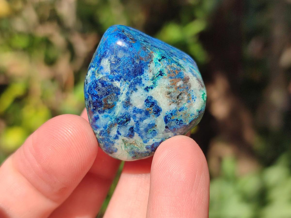 Polished Shattuckite Free Forms x 35 From Congo - Toprock Gemstones and Minerals 