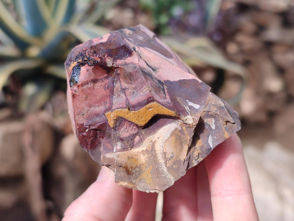 Natural Nguni Jasper Cobbed Specimens x 24 From Northern Cape, South Africa - Toprock Gemstones and Minerals 