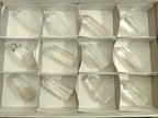Polished Clear Quartz Display Crystals x 12 From Madagascar - Toprock Gemstones and Minerals 