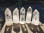 Polished Clear Quartz Display Crystals x 12 From Madagascar - Toprock Gemstones and Minerals 
