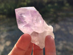 Natural Jacaranda Amethyst Single Crystals x 12 From Mumbwa, Zambia - Toprock Gemstones and Minerals 