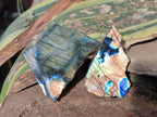 Polished One Side Labradorite Plates x 24 From Madagascar - Toprock Gemstones and Minerals 