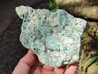 Natural Drusy Coated Chrysocolla with Fine Quartz Crystals x 2 From Likasi, Congo - Toprock Gemstones and Minerals 