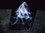 Polished Chevron Amethyst Display Crystal Points x 3 From Zambia - Toprock Gemstones and Minerals 