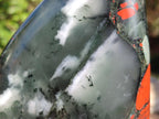 Polished Bloodstone Standing Display Pieces x 2 From Swaziland - Toprock Gemstones and Minerals 
