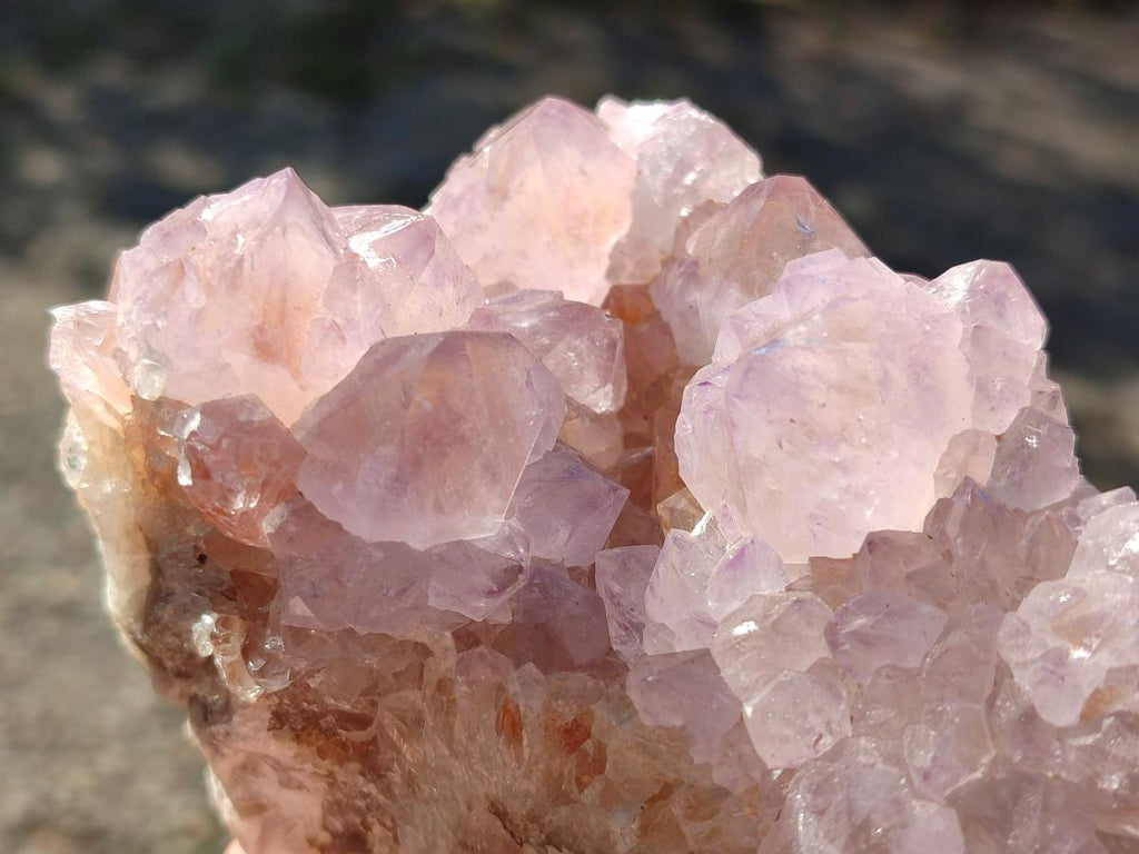 Natural Spirit Amethyst Clusters x 3 From Boekenhouthoek, South Africa - Toprock Gemstones and Minerals 