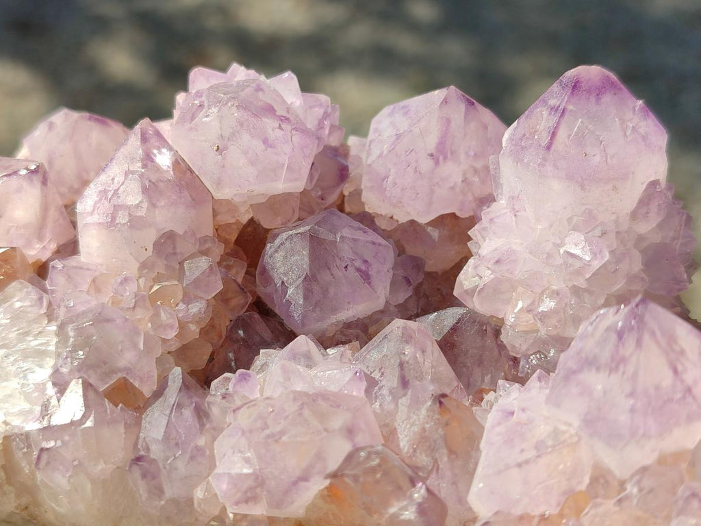 Natural Spirit Amethyst Clusters x 3 From Boekenhouthoek, South Africa - Toprock Gemstones and Minerals 