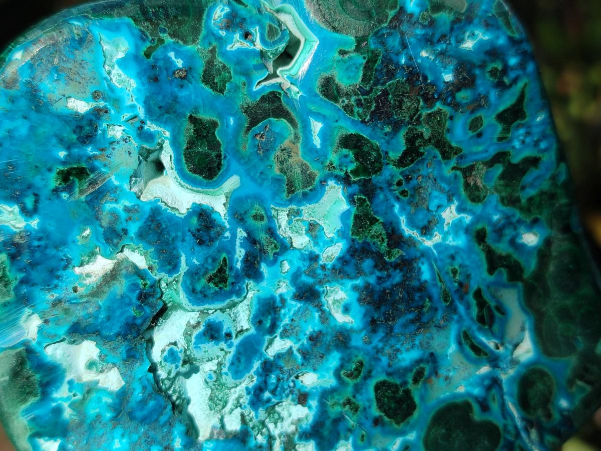 Polished Malacolla Free Forms x 3 From Kulukuluku, Congo - Toprock Gemstones and Minerals 