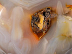 Polished Banded Agate Standing Display Pieces x 3 From Madagascar - Toprock Gemstones and Minerals 