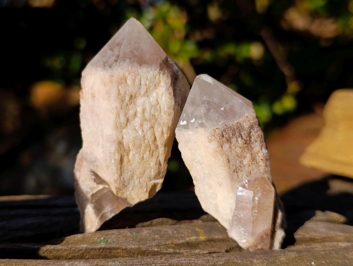 Natural Cascading "Anananas" Candle Quartz Crystals x 20 From Antsirabe, Madagascar - Toprock Gemstones and Minerals 