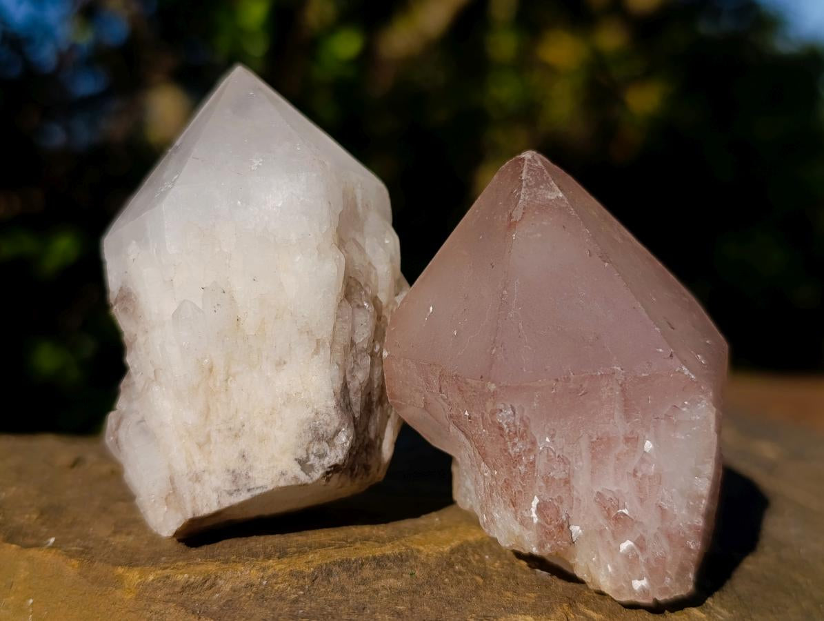 Natural Cascading "Anananas" Candle Quartz Crystals x 20 From Antsirabe, Madagascar - Toprock Gemstones and Minerals 