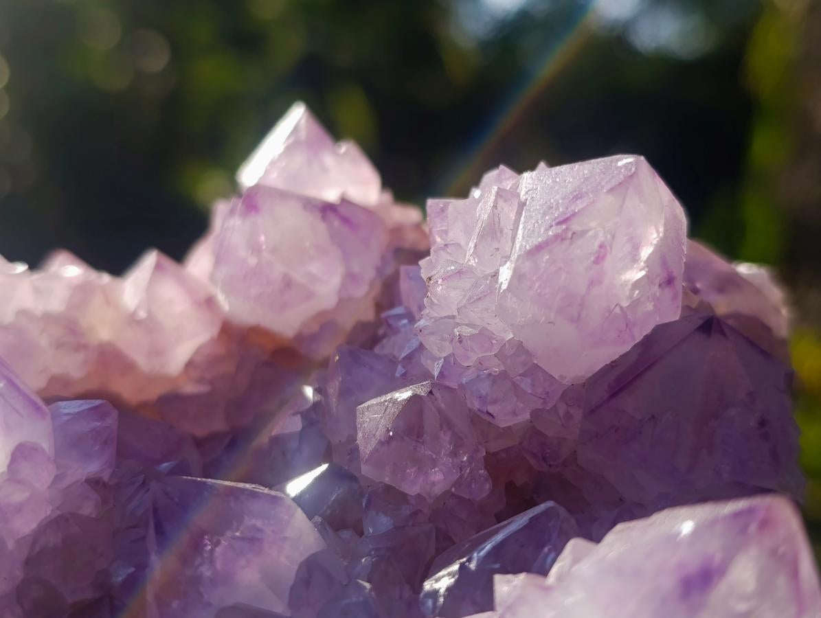Natural Large Spirit Ametrine Cluster x 1 From Boekenhouthoek, South Africa
