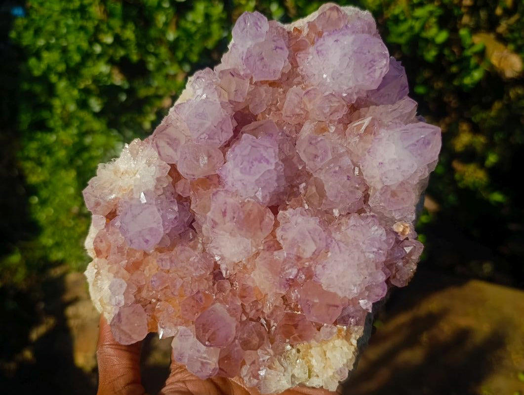Natural Large Spirit Ametrine Cluster x 1 From Boekenhouthoek, South Africa