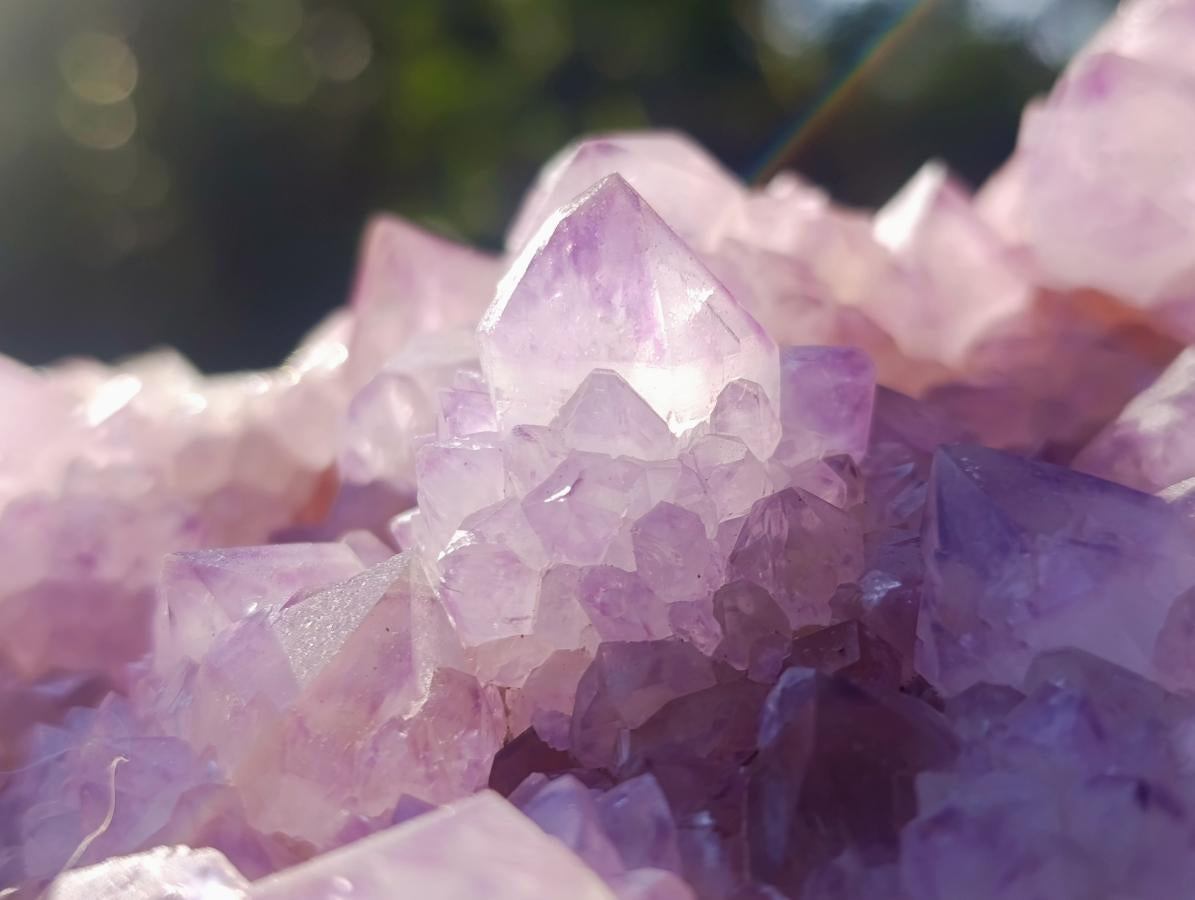 Natural Large Spirit Ametrine Cluster x 1 From Boekenhouthoek, South Africa