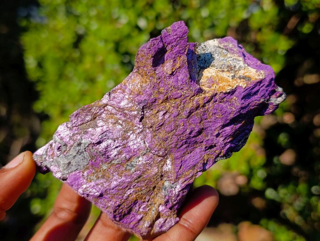 Natural Metallic Cobbed Purpurite Specimens x 12 From Erongo, Namibia - Toprock Gemstones and Minerals 