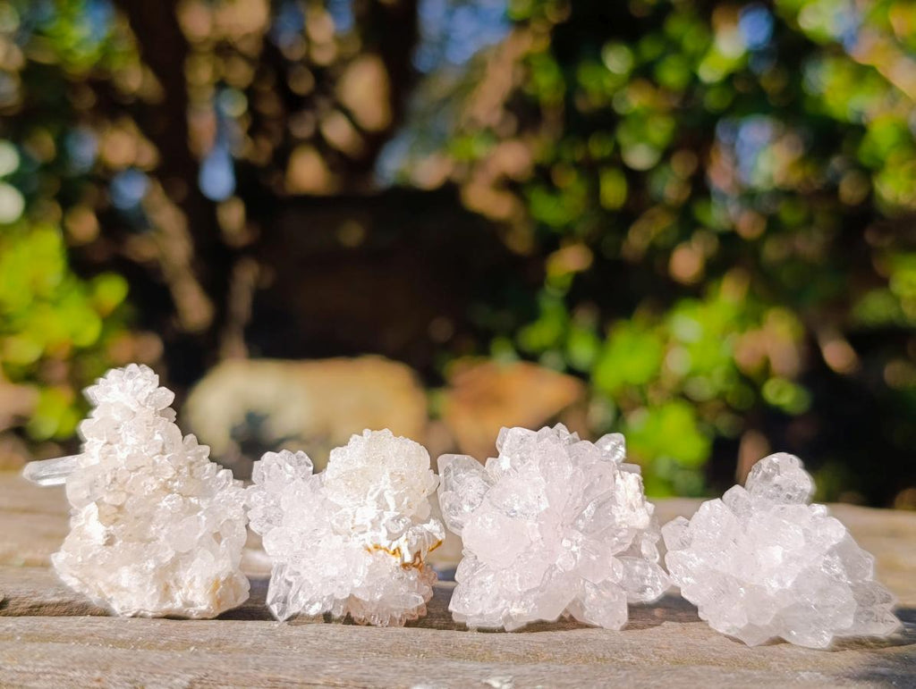 Natural Small Brandberg Quartz Crystals and Clusters x 70 From Brandberg, Namibia - Toprock Gemstones and Minerals 