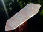 Polished Double Terminated Gemmy Rose Quartz Crystals x 12 From Madagascar - Toprock Gemstones and Minerals 