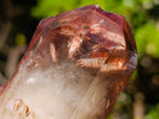 Natural Red Hematoid Quartz Crystal Clusters x 4 From Karoi, Zimbabwe