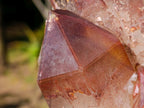 Natural Red Hematoid Quartz Crystal Clusters x 4 From Karoi, Zimbabwe