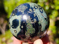 Polished Stromatolite Spheres x 6 From Katsepy, Madagascar