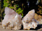 Natural Mix of Spirit Quartz Crystals and Clusters x 12 From Boekenhouthoek, South Africa