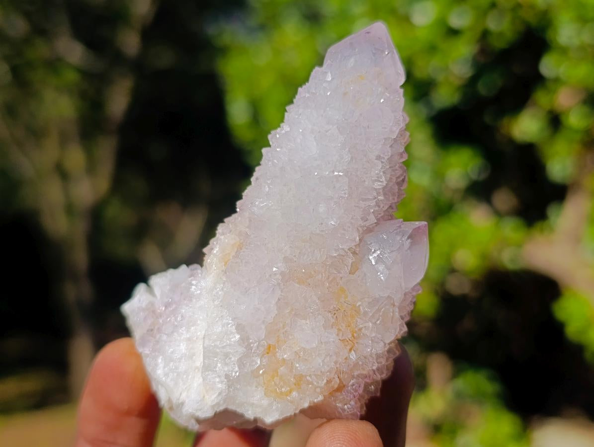 Natural Mix of Spirit Quartz Crystals and Clusters x 12 From Boekenhouthoek, South Africa