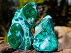 Polished Malacolla Free Forms x 6 From Kulukuluku, Congo